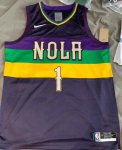 NBA 1 Williamson New Orleans Pelicans 22-23 city Maillot imprimé